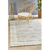 Network Rugs Silver Duchamps Jacquard Cotton Rug