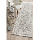 Network Rugs Silver Duchamps Jacquard Cotton Rug