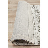 Network Rugs Silver Duchamps Jacquard Cotton Runner