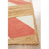 Network Rugs Coral Prism Flat Weave Cotton &amp; Jute Rug