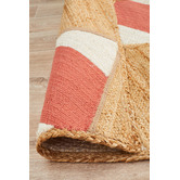 Network Rugs Coral Prism Flat Weave Cotton &amp; Jute Rug