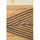 Network Rugs Yellow Calla Flat Weave Jute Rug