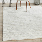 Network Rugs Ivory Astrid Hand-Woven Rug | Temple & Webster