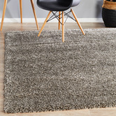 Network Rugs Dark Grey Ultra Plush Modern Shag Rug