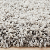 Network Rugs Silver Ultra Plush Modern Shag Rug