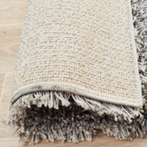 Network Rugs Silver Ultra Plush Modern Shag Rug
