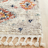 Network Rugs Silver Plush Moroccan-Style Runner