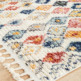 Network Rugs Multi-Coloured Plush Moroccan-Style Runner