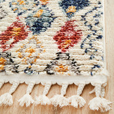 Network Rugs Multi-Coloured Plush Moroccan-Style Runner