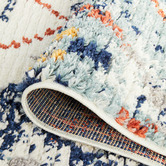 Network Rugs Blue Plush Moroccan-Style Runner