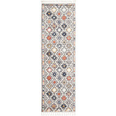 Network Rugs Grey Plush Moroccan-Style Runner