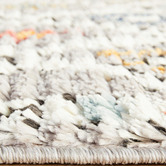 Network Rugs Grey Plush Moroccan-Style Runner