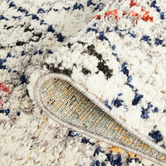 Network Rugs White Diamond Plush Moroccan-Style Runner