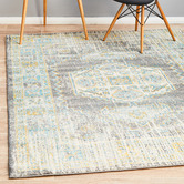 Network Rugs Grey Transitional Distressed Rug