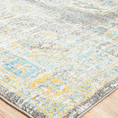 Network Rugs Grey Transitional Distressed Rug