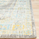 Network Rugs Grey Transitional Distressed Rug