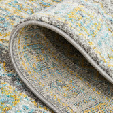Network Rugs Grey Transitional Distressed Runner