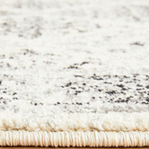 Network Rugs Cream & Grey Transitional Distressed Runner | Temple & Webster