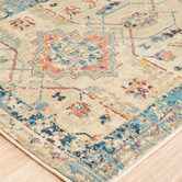 Network Rugs Bone Traditional Power Loomed Runner
