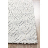 Network Rugs Garrett Jacquard Wool &amp; Viscose Modern Rug