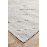Network Rugs Mullins Jacquard Wool &amp; Viscose Modern Rug
