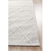 Network Rugs Mullins Jacquard Wool &amp; Viscose Modern Rug