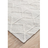 Network Rugs Reid Jacquard Wool &amp; Viscose Modern Rug