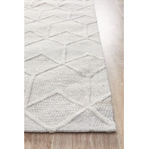 Network Rugs Reid Jacquard Wool &amp; Viscose Modern Rug