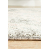 Network Rugs Grey &amp; Dusty Pink Bohemian Runner