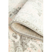 Network Rugs Grey &amp; Dusty Pink Bohemian Runner