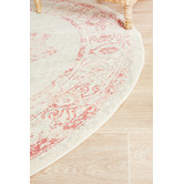 Network Rugs Rose Power-Loomed Bohemian Round Rug