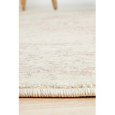 Network Rugs Rose Power-Loomed Bohemian Round Rug
