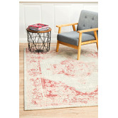 Network Rugs Rose Vintage-Style Power-Loomed Bohemian Rug