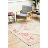 Network Rugs Rose Vintage-Style Power-Loomed Bohemian Rug