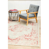 Network Rugs Rose Vintage-Style Power-Loomed Bohemian Rug