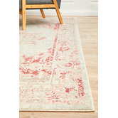 Network Rugs Rose Vintage-Style Power-Loomed Bohemian Rug