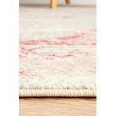 Network Rugs Rose Vintage-Style Power-Loomed Bohemian Rug