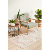 Network Rugs Rose Power-Loomed Bohemian Runner