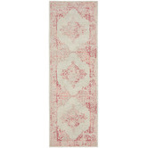Network Rugs Rose Power-Loomed Bohemian Runner