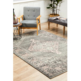 Network Rugs Grey Power-Loomed Bohemian Rug