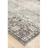 Network Rugs Grey Power-Loomed Bohemian Rug