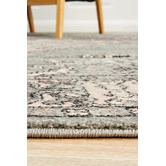 Network Rugs Grey Power-Loomed Bohemian Rug