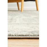 Network Rugs Silver Power-Loomed Bohemian Rug