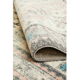Network Rugs Silver Power-Loomed Bohemian Rug