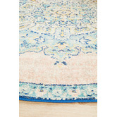 Network Rugs Flamingo Power-Loomed Bohemian Round Rug