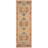 Network Rugs Rust Power-Loomed Transitional  Runner