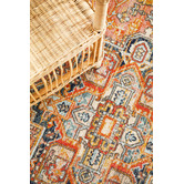 Network Rugs Salmon Power-Loomed Transitional  Round Rug