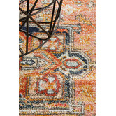Network Rugs Salmon Power-Loomed Transitional  Runner
