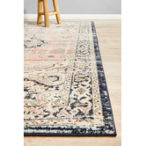 Network Rugs Brick Power-Loomed Transitional  Rug