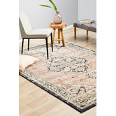 Network Rugs Brick Power-Loomed Transitional  Rug